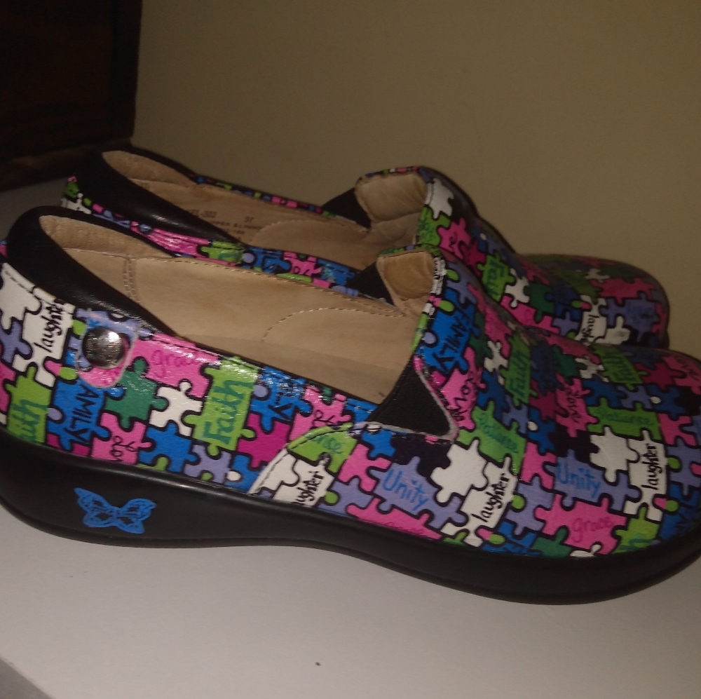 Alegria comfort slip on shoes